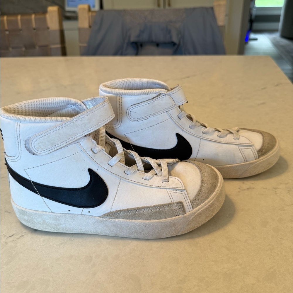 Nike Kids Blazer Mid White and Black